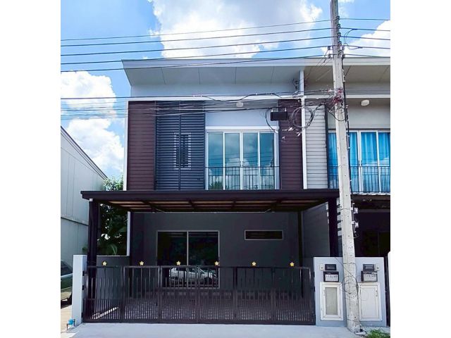 ขายด่วน ทาวน์เฮ้าส์ ม.พฤกษาไลท์ ล็อกซ์ ดอนเมือง ใกล้รถไฟฟ้าสายสีแดง หลังมุม รีโนเวทใหม่