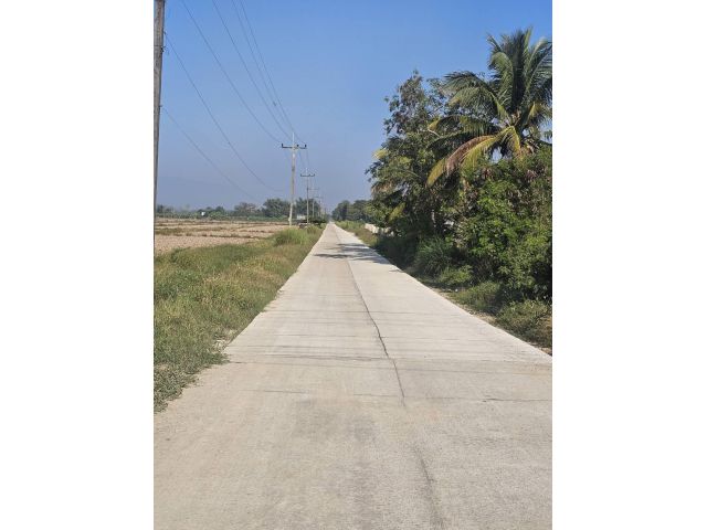 ขายถูก ด่วน ที่ดิน ใกล้สนามบิน ศูนย์ราชการ อยู่ในชุมชน ธรรมชาติ มีคลองชลผ่านหน้าที่ดิน