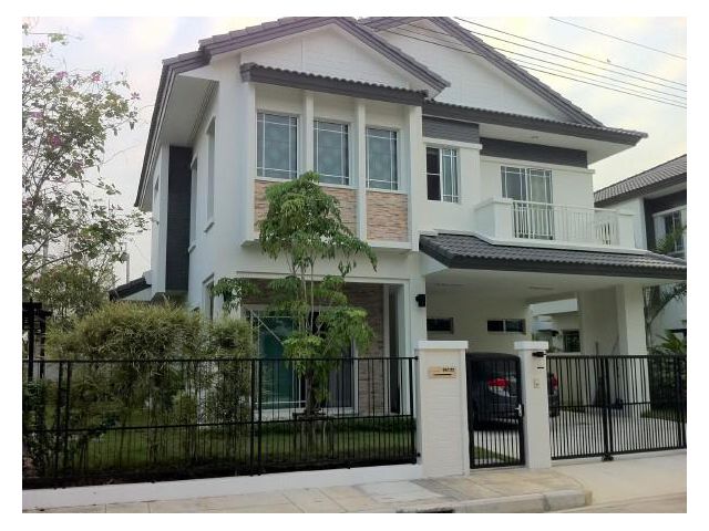 ให้เช่าบ้านเดี่ยวหลังมุมย่านปากเกร็ด โครงการหมู่บ้่านมัณฑนา แจ้งวัฒนะราชพฤกษ์ ตำบลบางพลับ อำเภอปากเกร็ด นนทบุรี