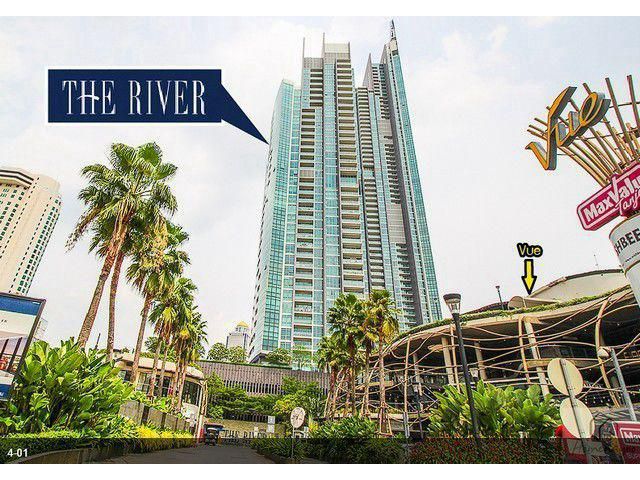 ให้เช่า คอนโด เดอะ ริเวอร์ เจริญนคร  THE RIVER CHAROENNAKORN ห้อง Duplex river view วิวแม่น้ำเจ้าพระยา ไม่มีเฟอร์นิเจอร์