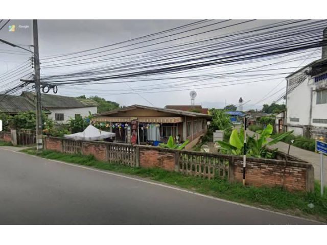ขายที่ดินตำบลหนองหอยหลังคลีน่คหมอเฉลิมพร้อมโอน