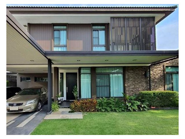 N5730ให้เช่าบ้านเดี่ยว 2 ชั้น มัณฑนา เลค วัชรพล สายไหม สุขาภิบาล