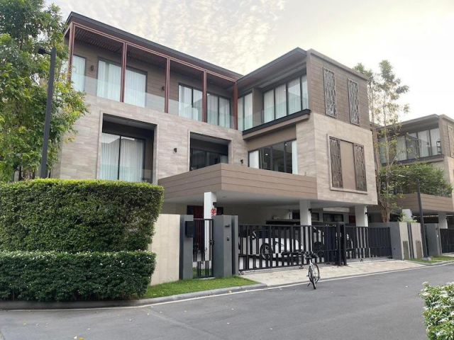 BH3550 ขายและให้เช่าบ้านเดี่ยว 3ชั้นVana Residence กรุงเทพกรีฑาตั
