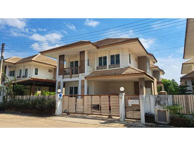 ขายบ้านเดี่ยว 2 ชั้น หมู่บ้านวิลล่า เฟส2 อำเภอเมือง  มหาสารคราม