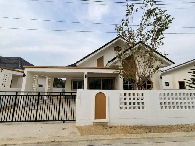 ขายบ้านเดี่ยวชั้นเดียว  68 ตร.วา   หมู่บ้านพุทธศิริ  บ้านแพ้ว