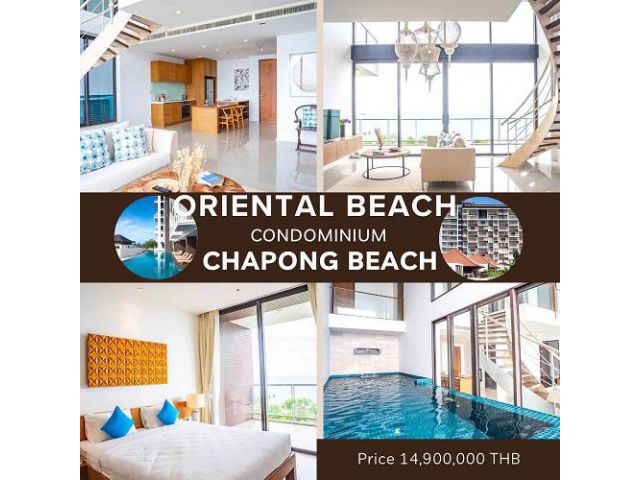 NEW CONDO LISTING IN ORIENTAL BEACH 3 bedroom Size 203.82 Sqm penthouse