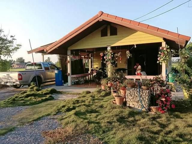 ขายบ้านพร้อมที่ดินวิวทุ่งนา อำเภอศรีประจันต์ จังหวัดสุพรรณบุรี
