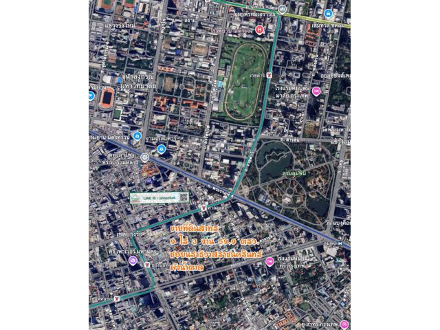 ขายที่ดินสาทร ซอยนราธิวาสราชนครินทร์ 9 ไร่ 3 งาน 59.9 ตรว. ตรว.ละ