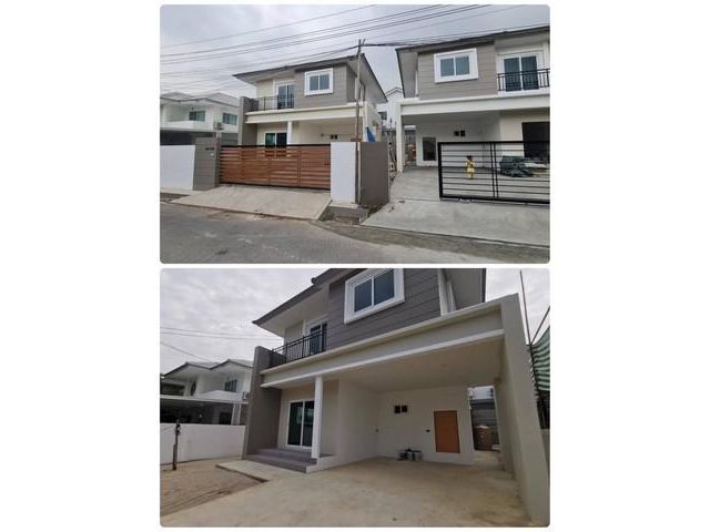 บ้านเดี่ยว 2 ชั้น สร้างใหม่ โครงการบ้านอบอุ่น บางบัวทอง นนทบุรี
