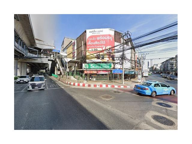 ขายที่ดินติดถนนใหญ่อุดมสุข ใกล้ BTS อุดมสุข เพียง 550 เมตร