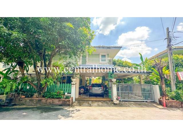 บ้านเดี่ยว ธนานนท์ ราชพฤกษ์ - พระราม 5 นนทบุรี หลังริม