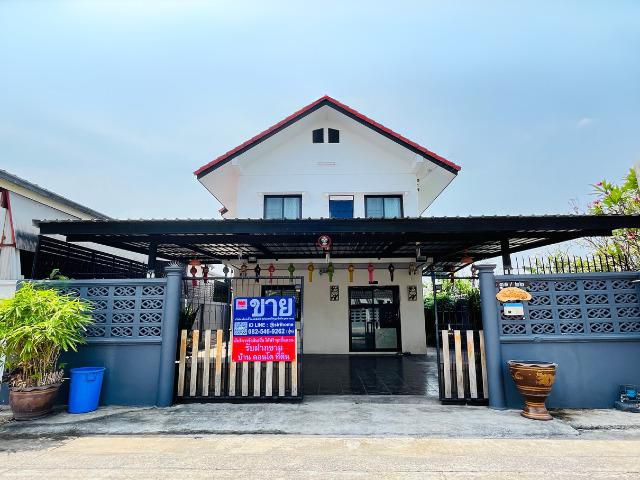 ขายบ้านเดี่ยวบางบัวทอง 2ชั้น 45ตรว. ดินอุดม1 ติดสวน ต่อเติมครบ