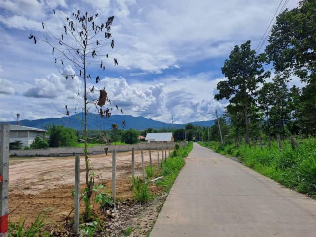 ขายที่ดินวิวดอยบ้านห้วยทรายแม่ริมโฉนดพร้อมโอน