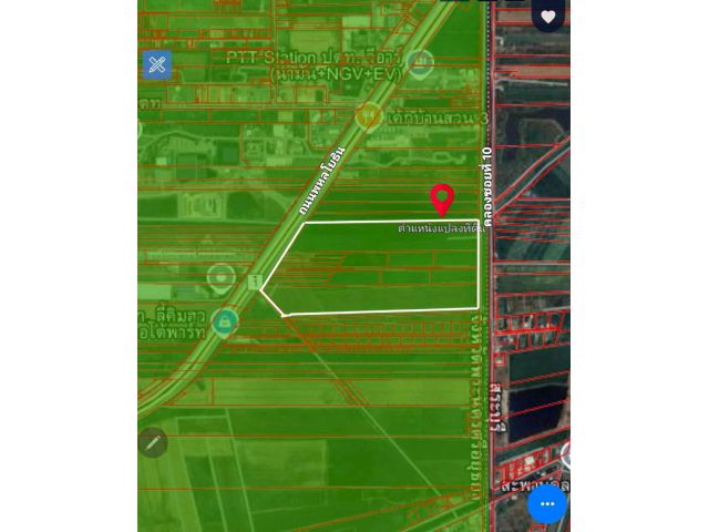 ขายที่ดินวังน้อย ถนนพหลโยธิน 175-0-76 ไร่ อ.วังน้อย จ.อยุธยา