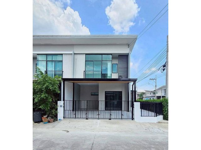 ขายทาวน์โฮมหลังมุม 2 ชั้น บ้านใหม่ พฤกษาวิลล์ 85 เลียบคลองทวีวัฒนา หนองแขม กทม.