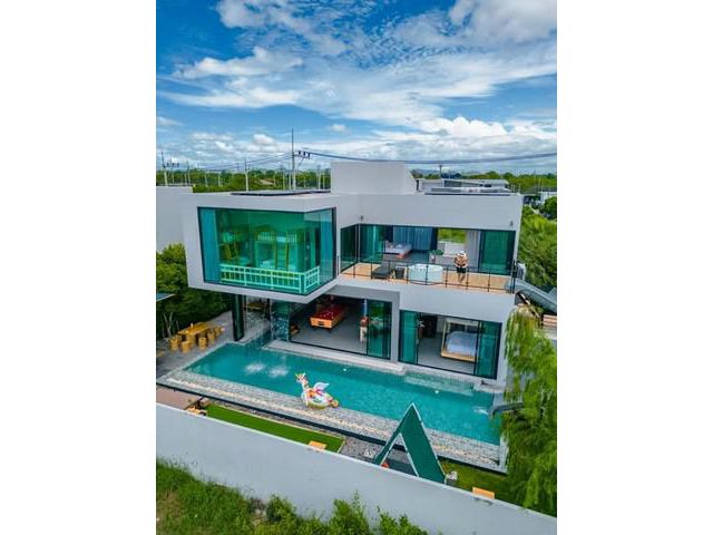 ขายบ้านเดี่ยว ขาย ให้เช่า บ้าน Pool Villa หัวหิน 100 ตรว