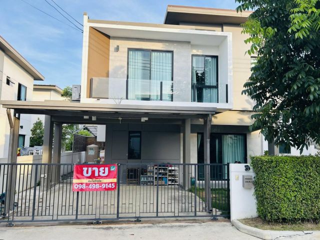 ขายบ้านเดี่ยว เอสเกต ไลฟ์ ราชพฤกษ์-กาญจนาภิเษก บ้านแนวราบกว้างอยู่สบาย เข้าออกได้หลายทาง