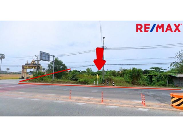 ขายที่ดิน 1 ไร่ 3 งาน 22 ตร.ว.ทำเลดี ติดถนนศาลายา-นครชัยศรี แปลงหัวมุม!
