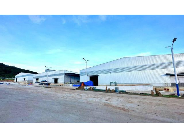 โรงงานให้เช่า 3,000 ตร.ม. ในเขต FREE ZONE หนองอิรุณ บ้านบึง ชลบุรี