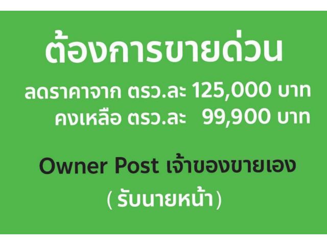 ขายที่ดิน 2 ไร่ ซอยเลี่ยงเมือง ปากเกร็ด 18  จ.นนทบุรี