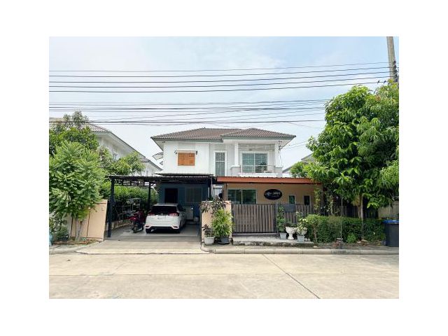 บ้านเดี่ยว 2 ชั้น พฤกษาวิลเลจ 31 เดอะซีซั่น กาญจนาภิเษก-บางใหญ่ ขนาด 55.4 ตร.ว. ติดถนนเมนโครงการ ใกล้เซ็นทรัล เวสต์เกต