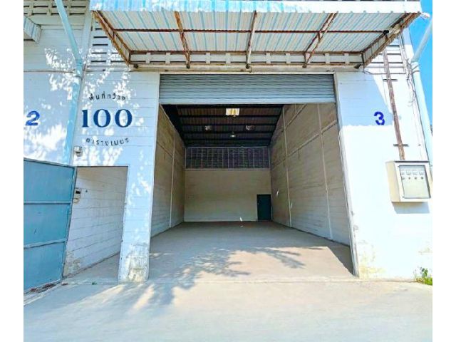 โกดัง ออฟฟิศ 100รพ.ยันฮี 600 ม. MRT บางพลัด 1.5 กม.ให้เช่าโรงงาน