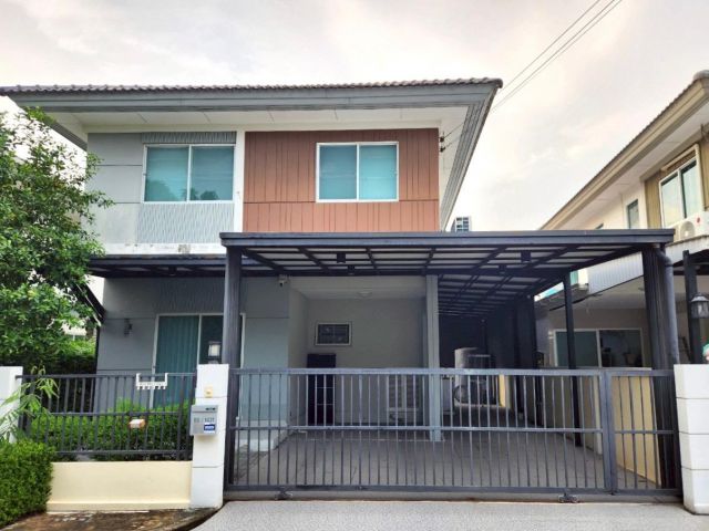 บ้านเดี่ยวพร้อมเฟอร์นิเจอร์ Perfect Park พระราม5-บางใหญ่  ซ.วัดพระนอน พร้อมอยู่