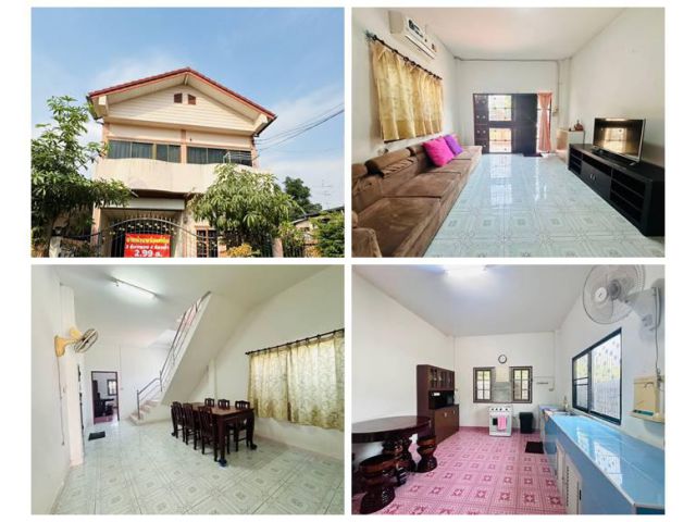 ขายบ้านพร้อมที่ดิน ในตัวเมืองพิษณุโลก 2 ชั้น มีดาดฟ้า พร้อมเข้าอยู่ แถมฟรีเฟอร์ โทร 082-404-8483