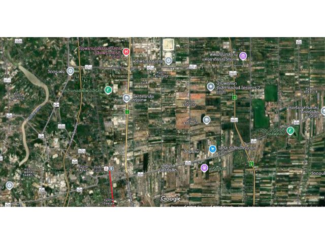 ขายที่ดิน 44 ไร่ รังสิต คลอง 4 (เจ้าของขายเอง) Land for Sale 44 rais Rangsit Klong 4