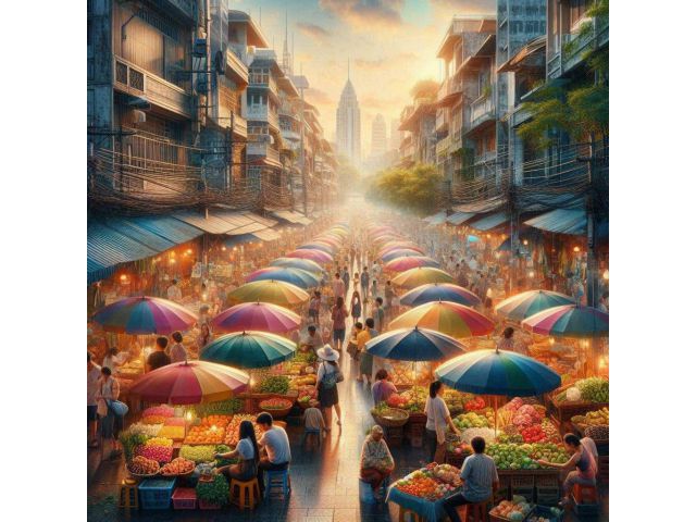 โอกาสทองในการเช่าสำหรับพ่อค้าแม่ค้า หน้าตลาดเช้ากิตติ (เซนหลุยส์ 3) ทำเลเด่นติดถนนจันทน์ 18/7 และ 7-Eleven คนพลุกพล่าน