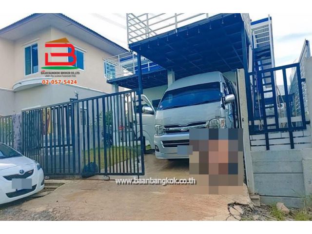 บ้านเดี่ยว ซอยร่วมใจ (บางบัวทอง) เนื้อที่ 50 ตรว. ใกล้วัดลาดปลาดุก ตำบลบางคูรัด อำเภอบางบัวทอง จังหวัดนนทบุรี