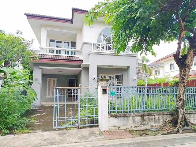 บ้านเดี่ยว 2 ชั้น 3 ร่มรื่น บ้านสะอาด ม.มหิดลศาลายา 1.8 กม.3 นอน