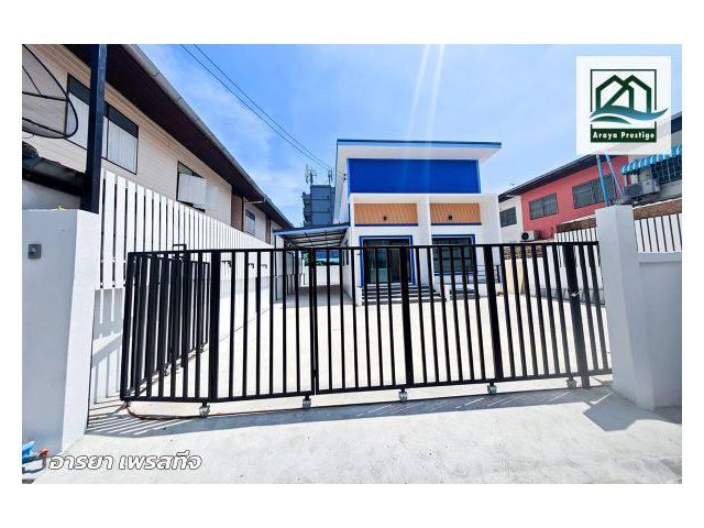 บ้านเดี่ยวสร้างใหม่ ซอยด่านสำโรง60 รีโนเวทพร้อมอยู่