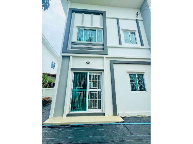บ้านเดี่ยว 2 ชั้น 50 ตร.วา รร.สารสาสน์วิเทศบางบัวทอง 4.1 กม.4 นอน