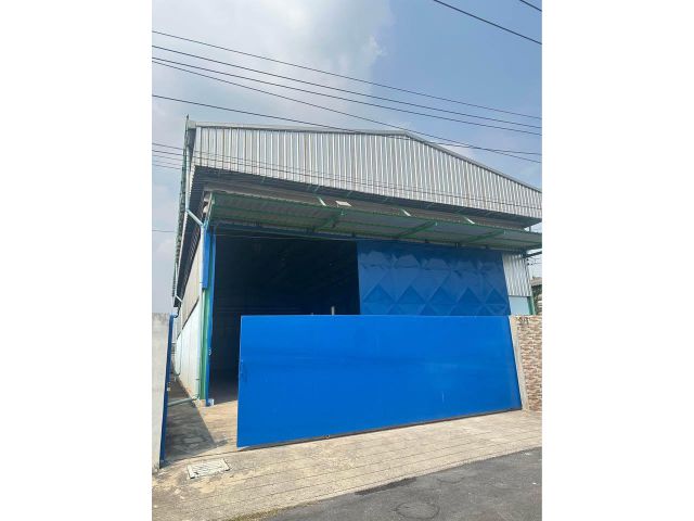 B966 ให้เช่าโกดังสินค้าพื้นที่ 480 ตร.ม ถนนบางกระดี่