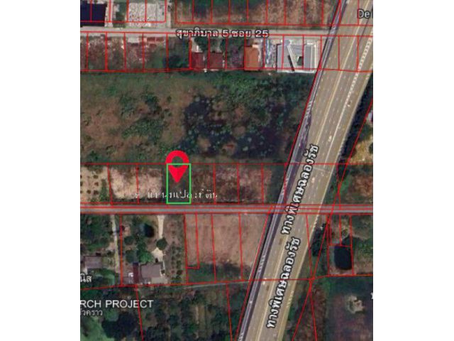 ขายที่ดิน เนื้อที่ 152 ตร.วา ถนนสุขาภิบาล 5 ซอย 23 แขวงท่าแร้ง เขตบางเขน