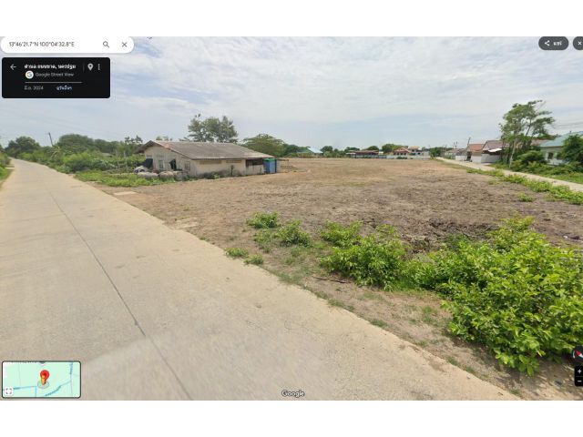 ขายที่ดินเปล่า 219.5 ตร.ว. ติดถนน 2 ด้าน ต.ถนนขาด อ.เมืองนครปฐม