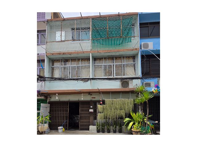 ขายตึกแถว 3 ชั้น 2 คูหา ขนาด 21.4 ตร.วา เจริญกรุง109 แยก8 หลัง ร.พ.เจริญกรุงประชารักษ์ กรุงเทพฯ