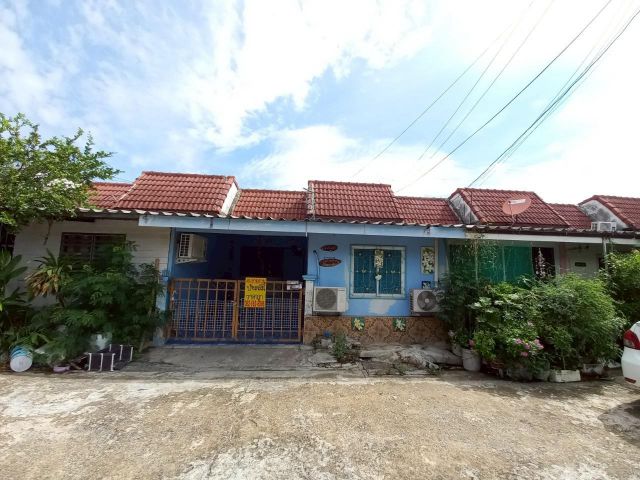 ขายบ้านทาวน์เฮ้าส์ชั้นเดียว หมู่บ้านเรือนสุข 2 คลอง9 ธัญบุรี ปทุมธานี