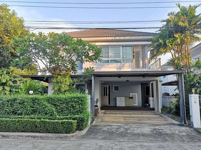 ให้เช่าบ้านหลังมุม ใกล้วงแหวนรอบนอกฯ ใกล้โรงเรียนนานาชาติร่วมฤดี