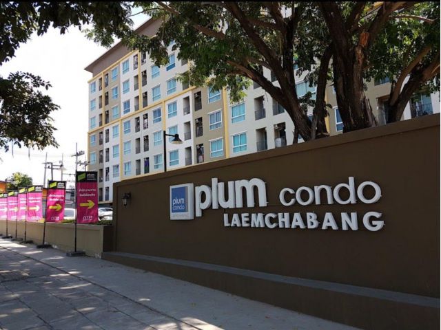 ขายราคาพิเศษ Plum คอนโดกลางเมือง แหลมฉบัง ทำเลดีที่สุด การเดินทางสะดวกสบาย
