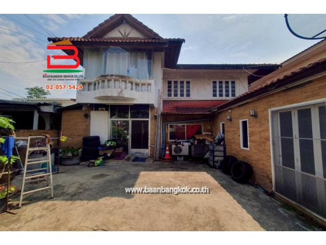 บ้านเดี่ยว ซอยพัฒนาการ 46 เนื้อที่ 66 ตรว. ถนนพัฒนาการ เขตสวนหลวง