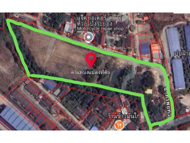 PK837 ให้เช่าที่ดินระยอง 6 ไร่ 3 งาน ใกล้นิคมฯ มาบตาพุต ระยอง เหมาะทำโกดัง คลังสินค้า