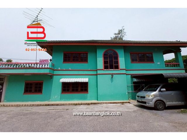 บ้านเดี่ยว เนื้อที่ 145.5 ตรว. ใกล้ร.ร.สารสาสน์วิเทศรังสิต คลอง 7 ถ.รังสิต-นครนายก ต.ลำผักกูด อ.ธัญบุรี จ.ปทุมธานี