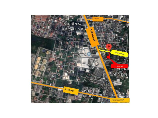 ที่ดินทำเลดี ในซอยติวานนท์ 50