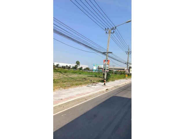 ขายที่ดินแปลงสวย ติดถนนใหญ่ บางนา-ตราด กม.31 (ขาออก)