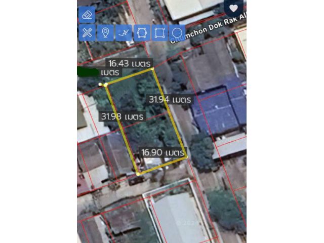 ขายที่ดิน เทียนทะเล 20 เนื้อที่ 128 ตร.ว. ติดถนน 3 ด้าน เหมาะปลูกบ้าน
