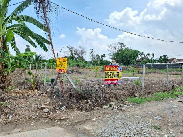 ขายด่วน ที่ดินพุทธมณฑลสายสาม 360 ตารางวา ถมแล้วทั้งแปลง  ซอย 19 แยก 6-12 เขตทวีวัฒนา กทม.