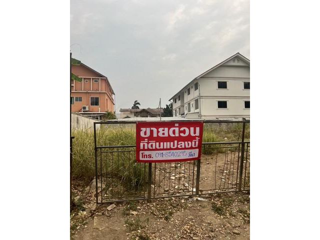 ขาย ที่ดิน 2 แปลงติดกัน  78  71 ตร.ว.  หน้าวิทยาลัยนาฏศิลป์