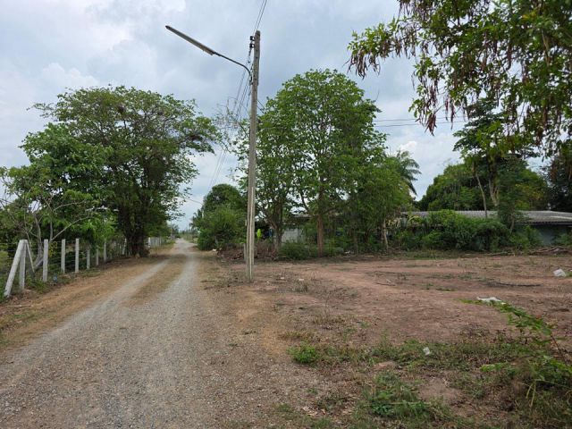 ที่ดินเนื้อที่ 1ไร่  น้ำไฟพร้อม มีเพื่อนบ้าน โฉนดครุฑแดง️